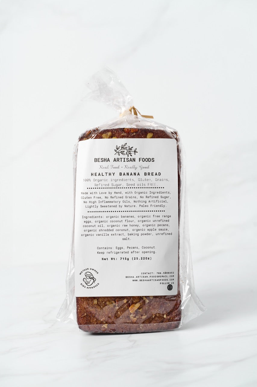 Healthy Banana Bread (730gr)