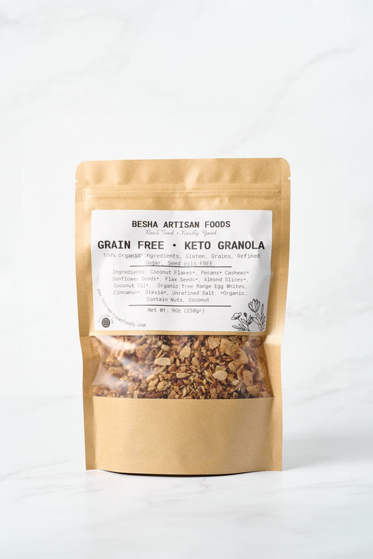 Keto Grain Free Granola - Stevia