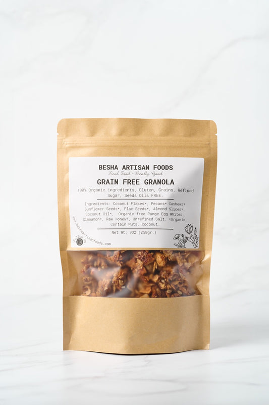 Grain Free Granola - Raw Honey